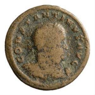 Münze, Follis (Follaro), Aes 3, 310 - 311 n. Chr.