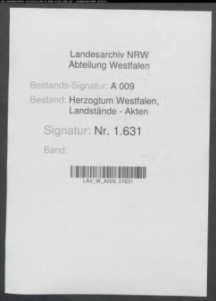Landpfennigmeistereirechnungen 1679; Rezesse über die Abnahme der Rechnungen