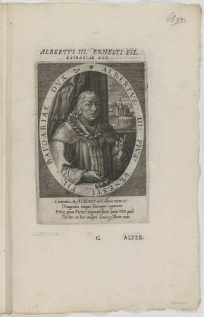 Bildnis des Albertvs III., Herzog von Bayern