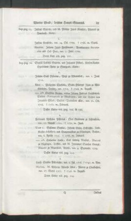 Vierter Grad, dritten Haupt-Stamms