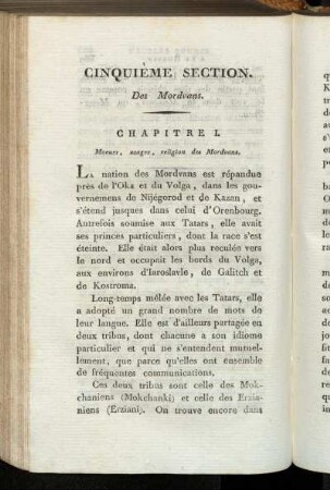 Cinquième section