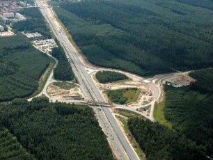 Hermsdorf : Bundesautobahn A 9, Abfahrt Bad Klosterlausnitz