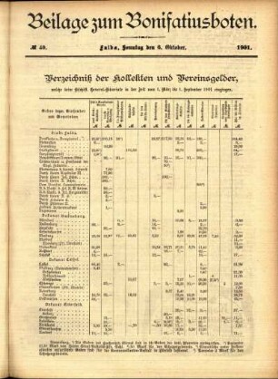 Zweite Ausgabe vom Sonntag, den 06. Oktober 1901.