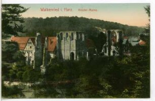 Walkenried. Klosterruine
