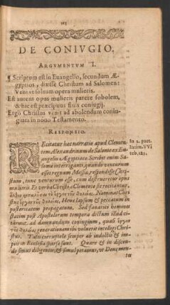 De Coniugio.