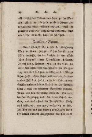 Familien-Szenen.
