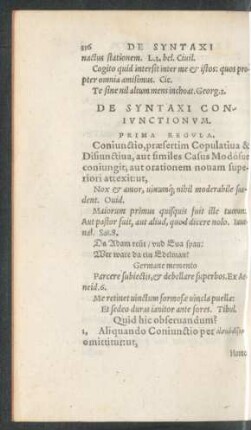 De Syntaxi Coniunctionum.