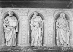 Grabmal des Herzogs Franz II. und seiner Gemahlin Margarethe von Foix: Die zwölf Apostel