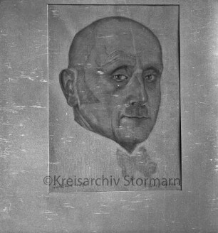 Rudolf Greve: Maler: Selbstbildnis