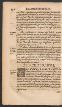 De Foederibus.