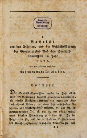 Annalen für die gesammte Heilkunde : unter d. Redaction d.Mitglieder d. Grossherzoglich Badischen Sanitäts-Commission. 3, 3. 1827/28