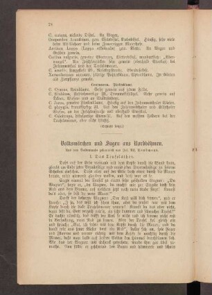 Volksmärchen und Sagen aus Nordböhmen / aus dem Volksmunde gesammelt von Jos. Alf. Taubmann