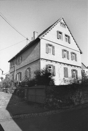 Wohnhaus, Fachwerk; Birstein, Schloßstraße 13