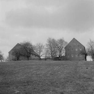 Großröhrsdorf, Zweiseithof, Nr. 34, 1862. Ansicht von Nordwesten