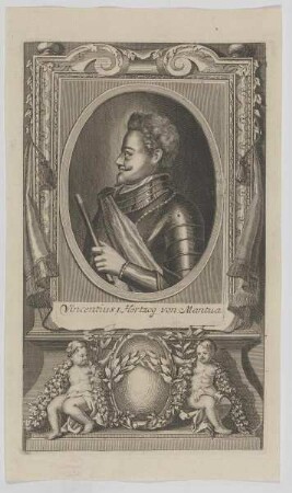 Bildnis von Vincentius I., Herzog von Mantua