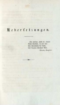 Uebersetzungen