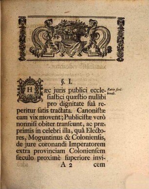 An Electores Archiepiscopi, Moguntinus Aut Coloniensis, Sacro Pallio Duntaxat Carentes, Rite Inungant Germanorum Regem?