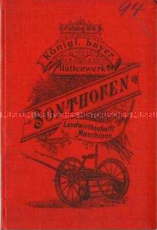Katalog über landwirtschaftliche Maschinen