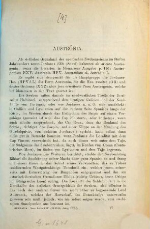 Kleinere Schriften, Sonderabdrucke u. dergl., 4