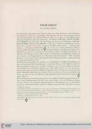 Neue Folge Band IV: Treibarbeit