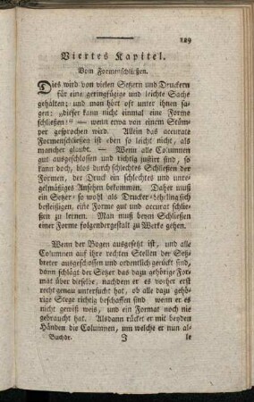Viertes Kapitel . Vom Formenschließen