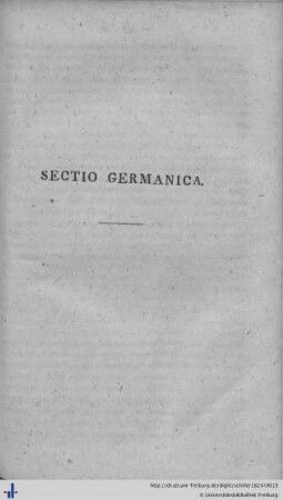 Sectio Germanica