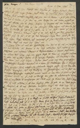 Brief an Fanny Hensel : 11.05.1836