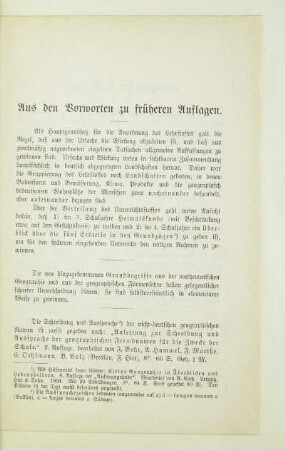 Aus den Vorworten zu früheren Auflagen