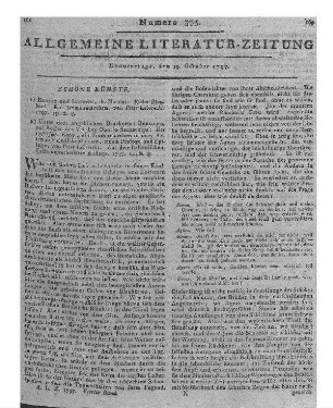 Ernestine. Eine Novelle der neuesten Zeit. Als Spiegel aufgestellt für Väter und Söhne, Mütter und Töchter, Jünglinge und Mädchen. Köthen: Aue 1796
