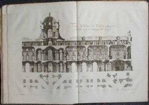 Tav. IX. Taglio del portico