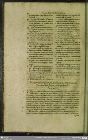Fundamentum primum Archiepiscopi ac Capituli ex Iure Feudali scripto, cum eiusdem Refutatione