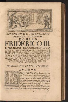 Romanum Tibi sisto