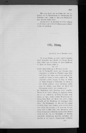 CCL. Sitzung.
