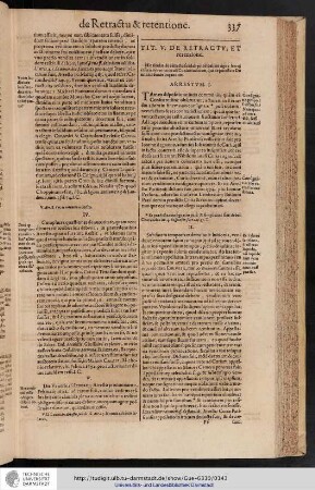 Liber XI. Titulus V.