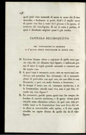 Capitolo Decimoquinto