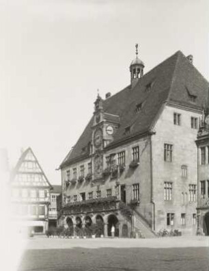 Heilbronn. Rathaus (1417/1582). Ansicht von Südosten
