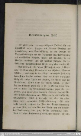 Vierundzwanzigster Brief