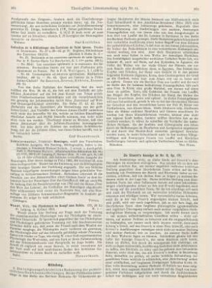 261 [Rezension] Schleiermacher, Friedrich, Monologen, nebst den Vorarbeiten. 2., erweit. u. durchges. Aufl. v. Hermann Mulert