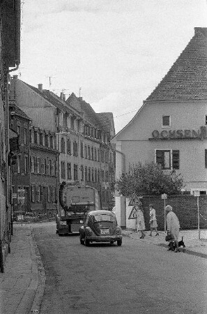 Planungen zur Wiederöffnung der Pfinzstraße in Durlach in beiden Richtungen