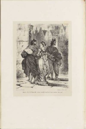 Illustration: Faust - Ma belle Demoiselle, oserais je vous offrir mon bras et nous reconduire chez nous?