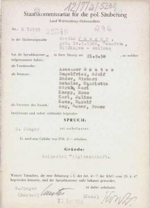 Jünger, Gretha