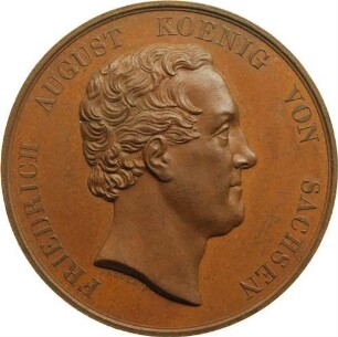 König Friedrich August II. - Industrieausstellung Leipzig