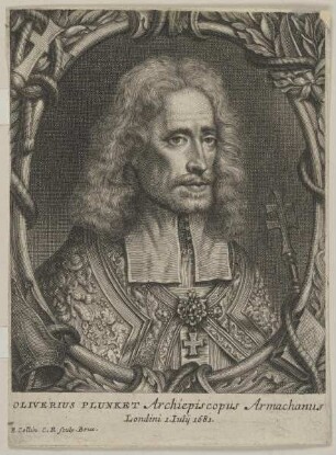 Bildnis des Oliverius Plunket