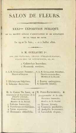 Procteur de la Société ...