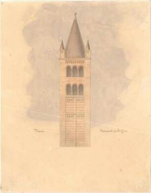 Bürklein, Eduard; Verona (Italien); S. Zeno - Ansicht