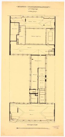 Berliner Handelsgesellschaft, Berlin: Grundriss Dachgeschoss