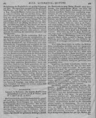 Demian, J. A.: Der deutsche Bund in seiner Gesammtkraft. Leipzig: Kollmann 1818