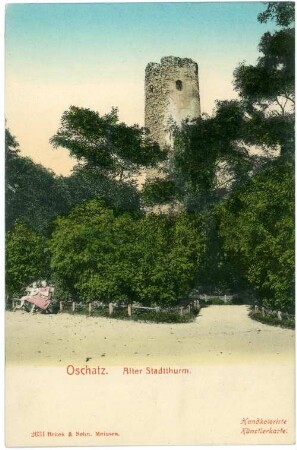 Oschatz. Alter Stadtturm