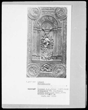 Grabplatte des Godart Wigerinck, gest. 1518