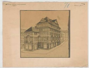Dolmetsch, Theodor; Stuttgart; Sparkasse - Perspektive
